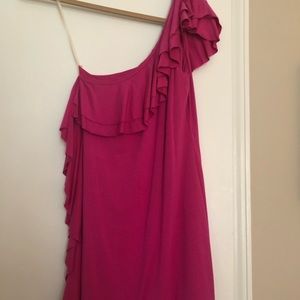 Rachel Pally one shoulder mini dress